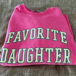 Favorite Daughter Brand Sweatshirt Pink Size:Small Never Worn